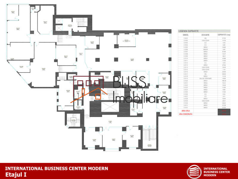 spațiu de birouri de Inchiriat KM 0 | Ultracentral - ID:120385 | Bliss Imobiliare / Photo 11 - BLISS Imobiliare
