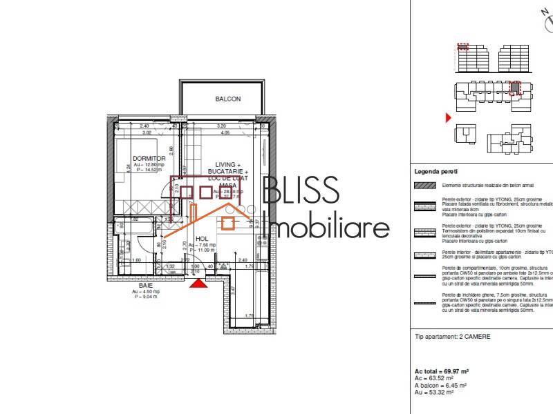 Apartment for Sale Domenii | 1 Mai | Grivitei, Bucharest - 1 Bedroom - ID:123127 | Bliss Imobiliare / Photo 6 - BLISS Imobiliare