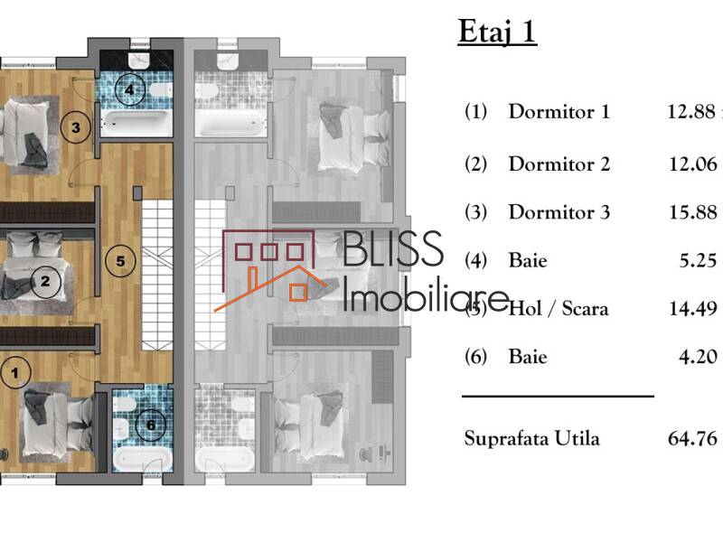 Casa Autumn Briza4Seasons Otopeni | BLISS Imobiliare, Bucharest / Ilfov | Bliss Imobiliare / Photo 21 - BLISS Imobiliare