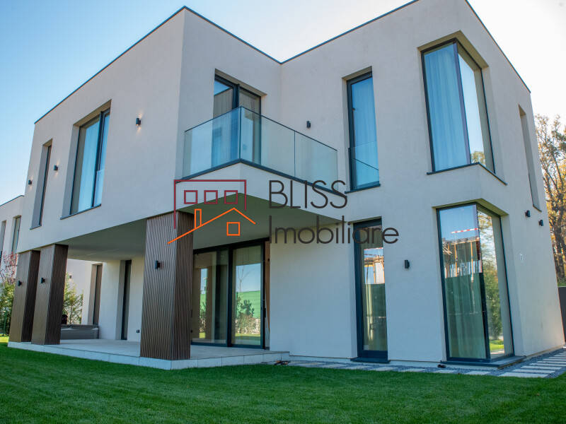 Villa for Rent Iancu Nicolae | Pipera, Bucharest / Ilfov - 3 Bedroom - ID:126216 | Bliss Imobiliare / Photo 2 - BLISS Imobiliare