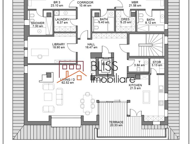 4-Bedroom Duplex Forest Residence Iancu Nicolae, Bucharest / Ilfov | Bliss Imobiliare / Photo 55 - BLISS Imobiliare