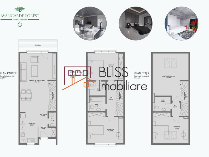 House for Sale Oras Voluntari, Bucharest / Ilfov - 3 Bedroom - ID:70619 | Bliss Imobiliare / Photo 14 - BLISS Imobiliare