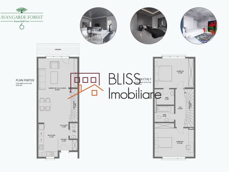 House for Sale Oras Voluntari, Bucharest / Ilfov - 2 Bedroom - ID:70699 | Bliss Imobiliare / Photo 14 - BLISS Imobiliare