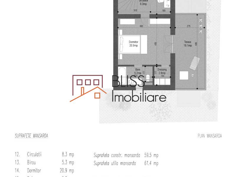 Vila de Vanzare Iancu Nicolae | Pipera - 4 Camere - ID:74356 | Bliss Imobiliare / Photo 6 - BLISS Imobiliare