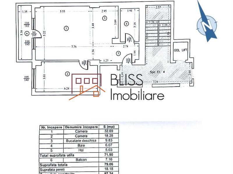 Apartment 1 Bedroom, Bucharest / Ilfov | Bliss Imobiliare / Photo 19 - BLISS Imobiliare