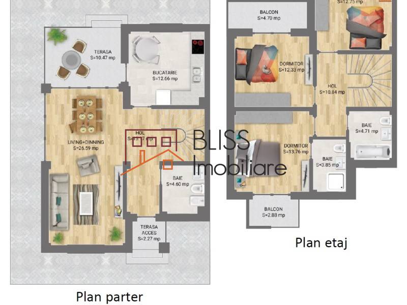 Vila de Vanzare Boreal - 4 Camere - ID:89213 | Bliss Imobiliare / Photo 12 - BLISS Imobiliare