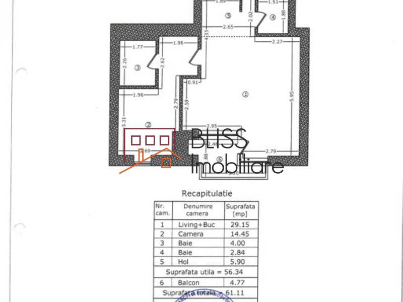 1-Bedroom Apartment Aviatiei Park, Bucharest | Bliss Imobiliare / Photo 15 - BLISS Imobiliare